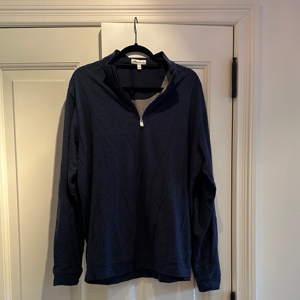 Peter Millar Blue Pullover - image 1